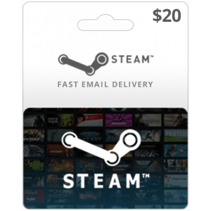 بطاقة ستيم 20 دولار امريكي