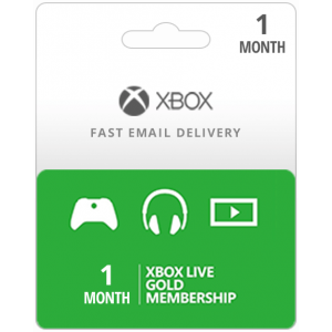 اكس بوكس لايف اشتراك شهر امريكي