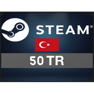 بطاقة ستيم 50 ليرة تركية
