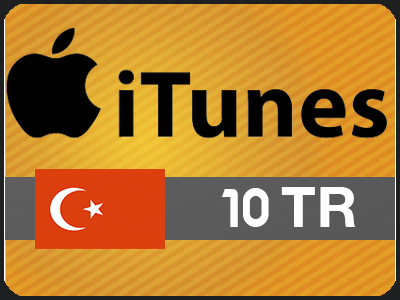 بطاقة ايتونز 10 ليره تركيه