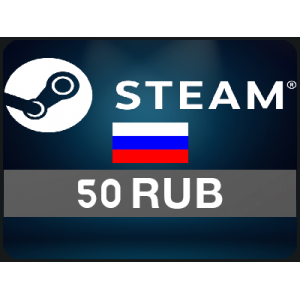 بطاقة ستيم روسية 50RUB