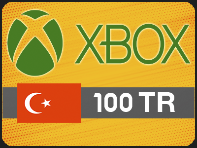 بطاقة اكس بوكس 100 ليرة تركية
