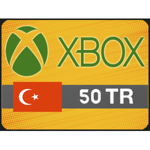 بطاقة اكس بوكس 50 ليرة تركية