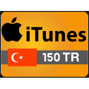 بطاقة ايتونز 150 ليره تركيه