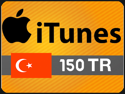 بطاقة ايتونز 150 ليره تركيه