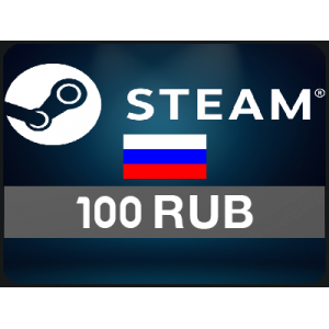 شحن حسابات ستيم روسية 100RUB
