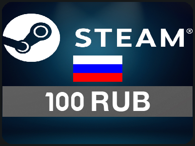 شحن حسابات ستيم روسية 100RUB