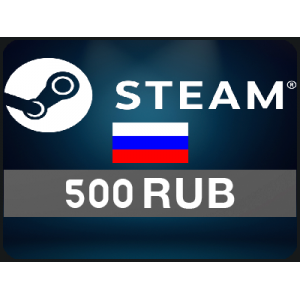 شحن حسابات ستيم روسية 500RUB
