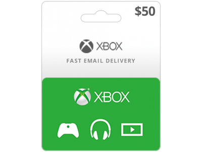 اكس بوكس 50 دولار أمريكي